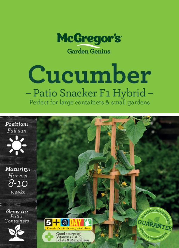 Seeds - McG Cucumber Patio Snacker