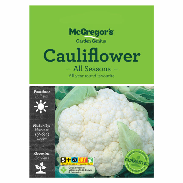 Seeds - McG Cauliflower All Seasons