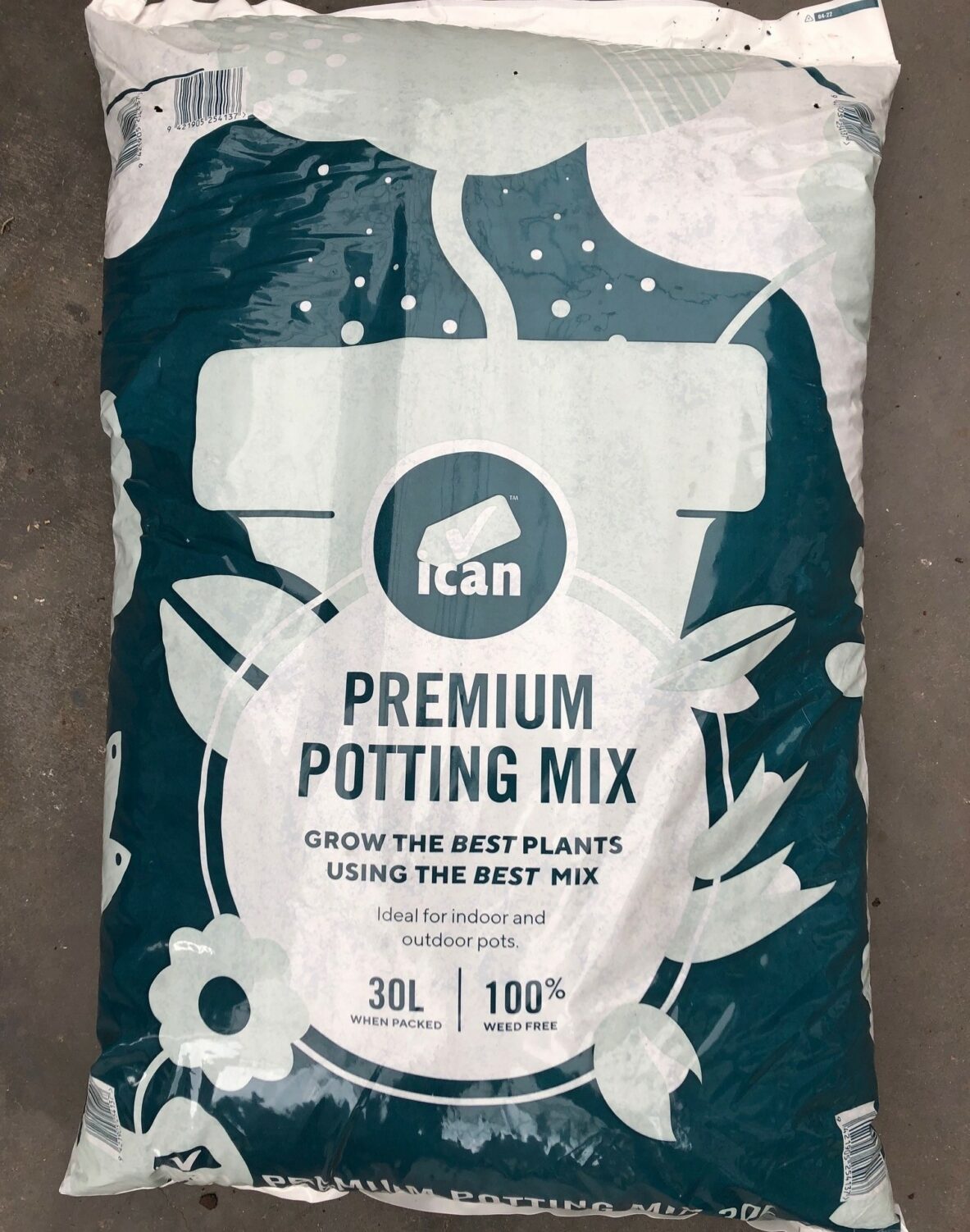 Ican Premium Potting Mix 30lt Springvale Garden Centre