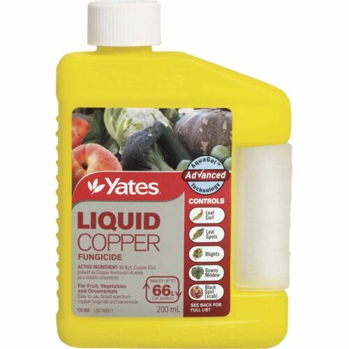 Yates Liquid Copper Fungicide 200ml Springvale Garden Centre